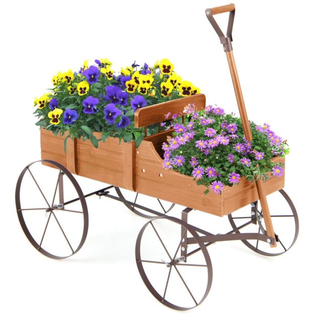 Carrito de Madera Maceta Decorativa.jpg