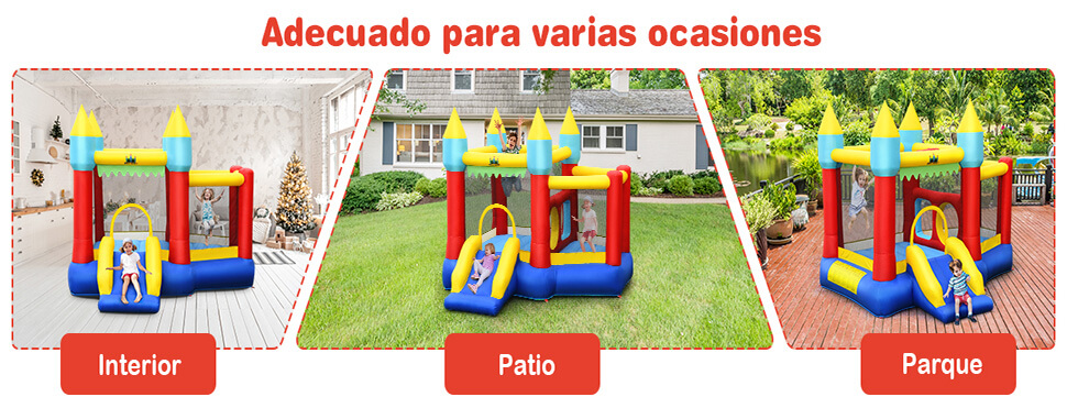 Parque infantil en Borbotó - Castillos Hinchables Pepes