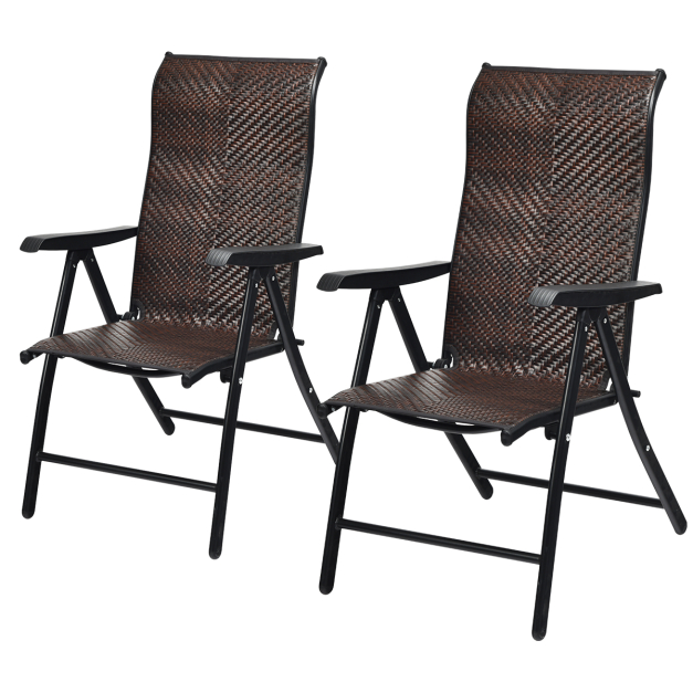 Silla plegable con reposabrazos de madera maciza, asiento con respaldo para  el hogar, silla de comedor, silla de oficina Simple para reuniones