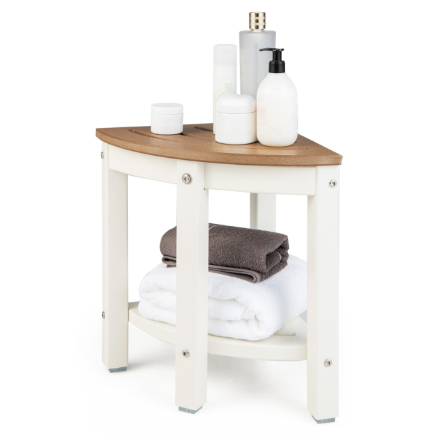 SUPER DEAL – Mueble de baño de madera con estantes ajustables uso sobre el  inodoro – Yaxa Store