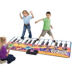 Costway Estera musical para teclado musical para niños Estera para piano musical 180x74cm