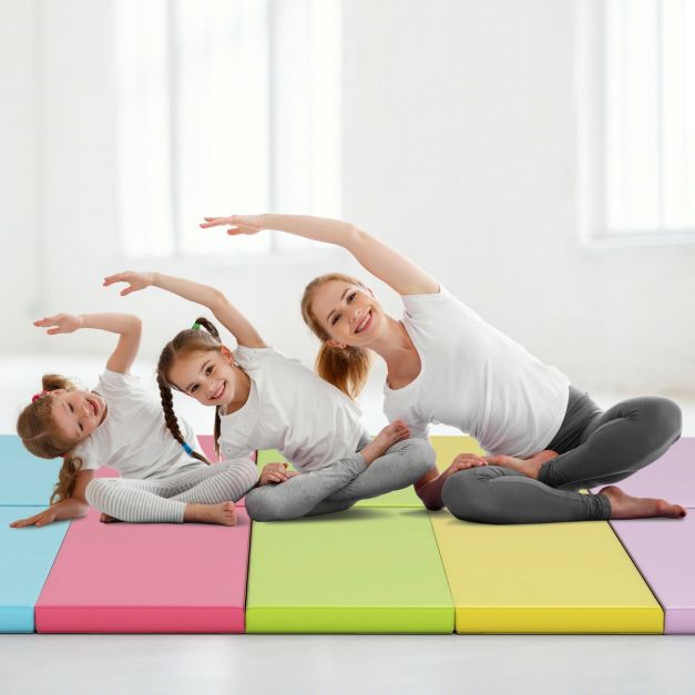 Juego De Pesas Ajustables Para Niños – Barra Con 8 Discos, Ligera Y Segura, Ideal Para Entrenar En Casa O Al Aire Libre
