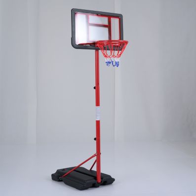 COSTWAY Canasta De Baloncesto Ajustable Para Niños 3-8 Años – Soporte Portátil De 160 A 216 Cm Para Interior Y Exterior