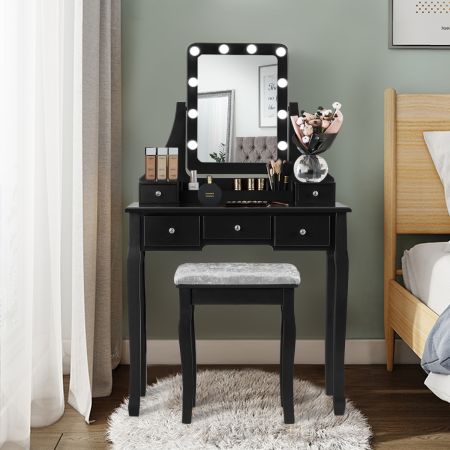 espejo plegable Espejo de mesa para salón cuarto de baño espejo de escritorio espejo cosmético espejo de viaje espejo de mesa para dormitorio 