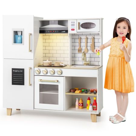 juguete de cocina de madera para niños