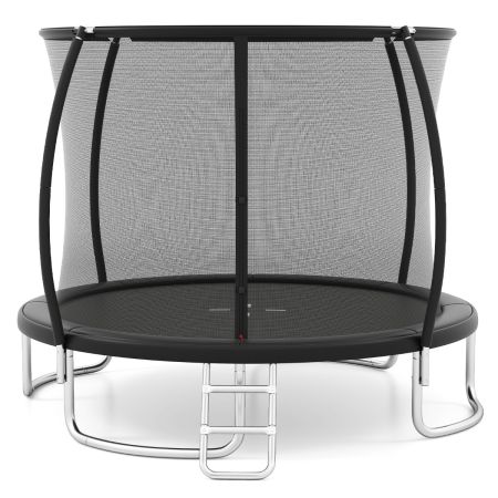 Trampolín exterior con red de seguridad