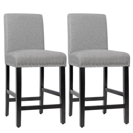 Set de 2 taburetes de bar