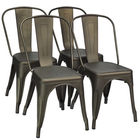 Silla de metal