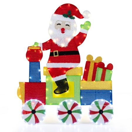 Papá Noel 2D LED exterior