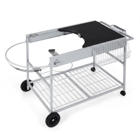 Carro de barbacoa con almacenaje