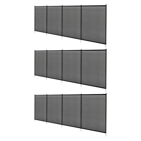 Valla de seguridad para piscina de Teslin, diseñada para una instalación flexible y adaptable a diferentes formas de piscina.