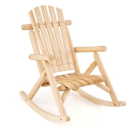 Silla mecedora exterior