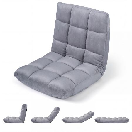 Silla de suelo con respaldo