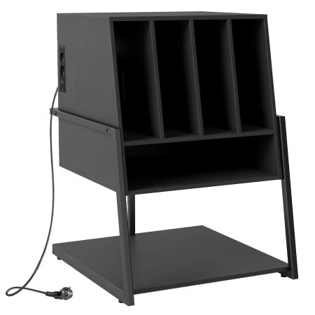 soporte para tocadiscos con estación de carga