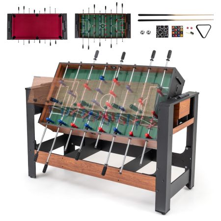 Multi juegos fútbol de mesa billar arcade interior hogar oficina club competición