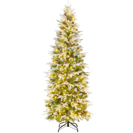 árbol de Navidad artificial preiluminado
