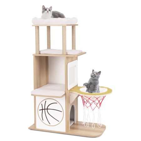 Árbol para gatos de madera