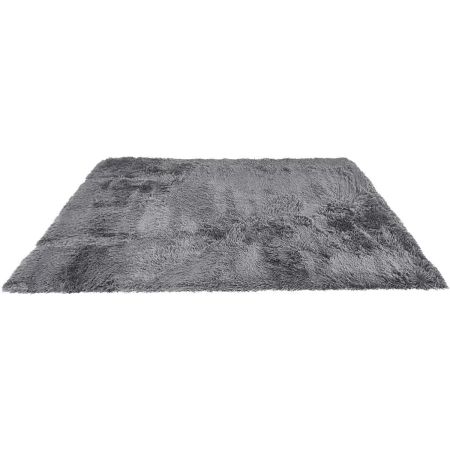 Costway alfombra suave Gris
