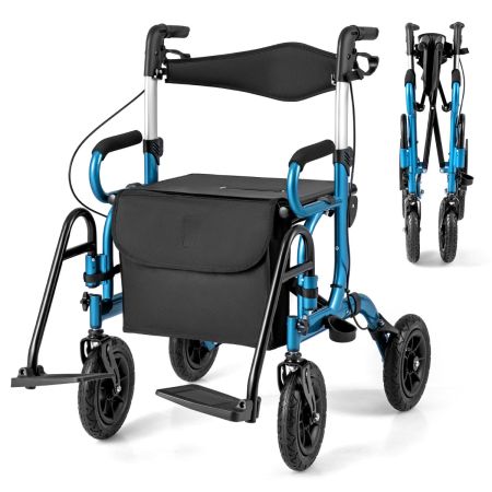 andador con asiento Azul Marino