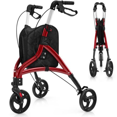 Andador de 3 ruedas plegable