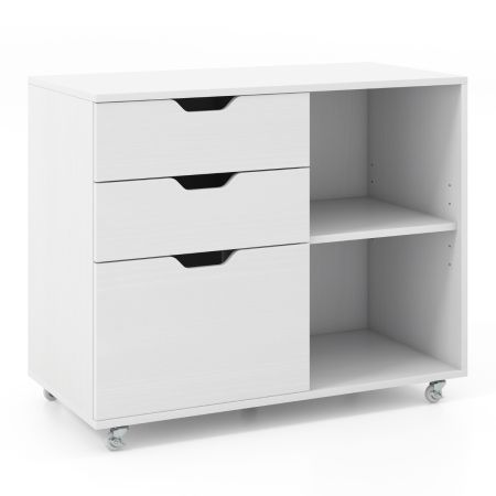 Archivador de 3 Cajones Blanco