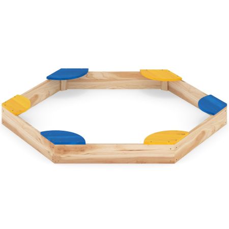 Arenero Hexagonal Grande para Niños
