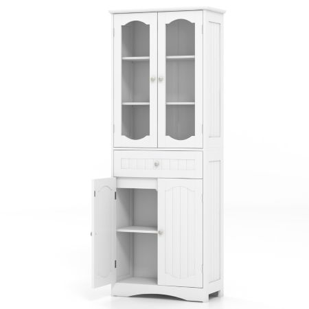 armarios altos de almacenamiento para baño