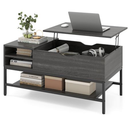 Costway mesa café madera moderna