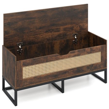 Caja de almacenamiento de madera
