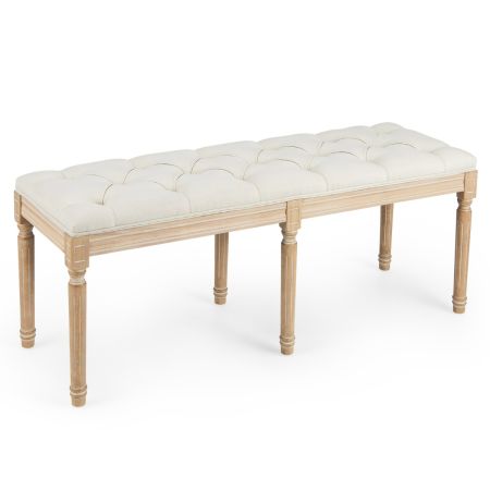 Costway banco vintage francés madera