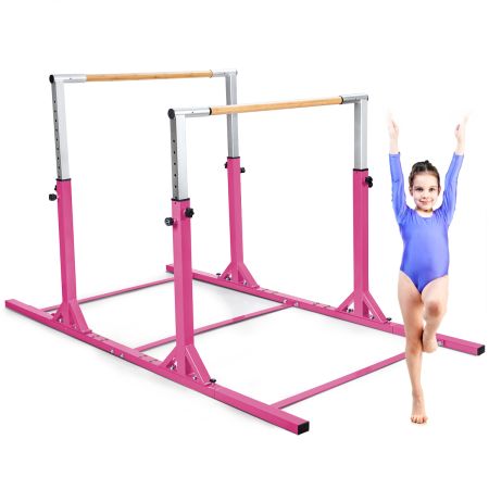 Barras Paralelas Dobles Rosa