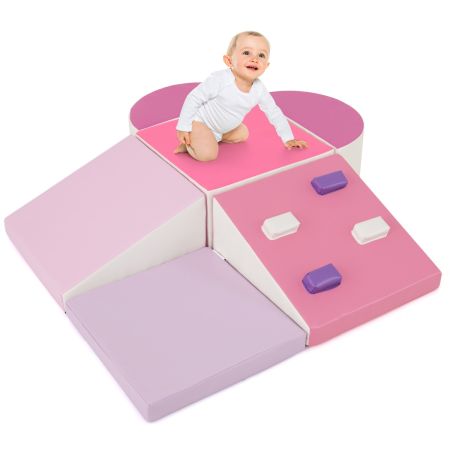 gimnasio de interior para bebés Rosa