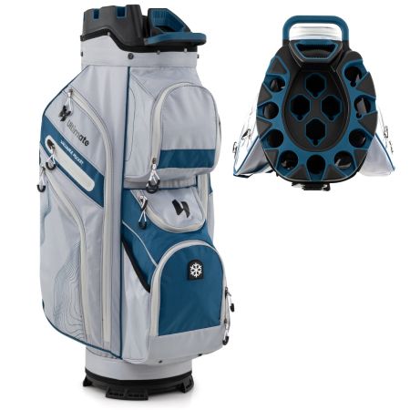 Bolsa de golf organizada para palos