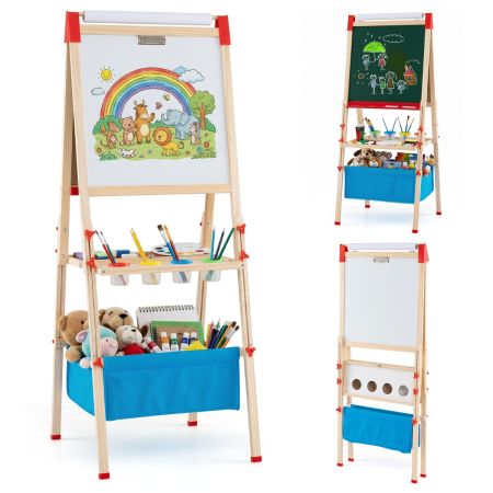 Caballete infantil ajustable en altura
