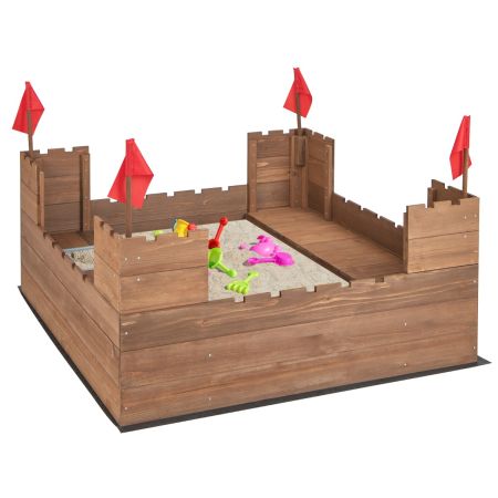 Caja de arena de madera