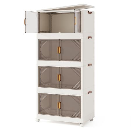 Cajas de Almacenamiento 284 L Blanco