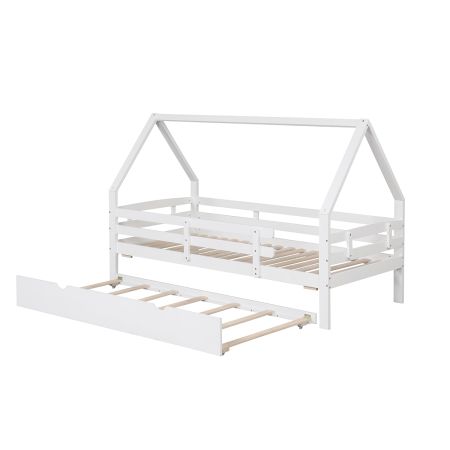 cama en forma de casa