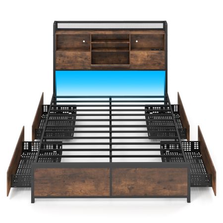 Cama con Almacenamiento