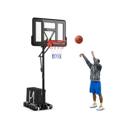 Costway canasta baloncesto portátil ajustable