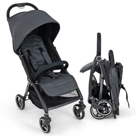 Carrito de Bebé Gris