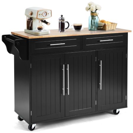Carrito de Cocina Negro