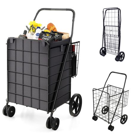 Carrito de Compras Negro