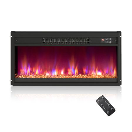 Chimenea eléctrica soporte TV