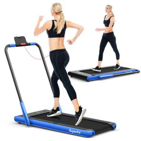 Costway Cinta de Correr Azul