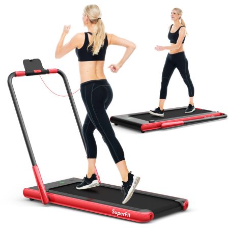 Costway Cinta de Correr Rojo