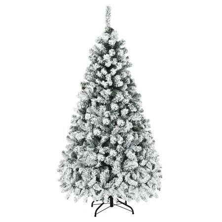 1,8m Árbol de Navidad con 600 Ramas y 250 luces LED Ideal Como Decoración para las Fiestas