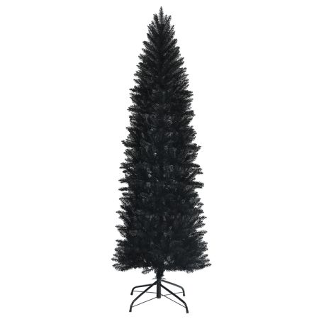 Costway 180 cm Árbol de Navidad Negro