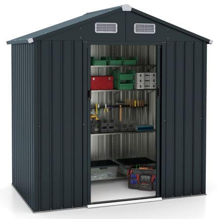 cobertizo de almacenamiento exterior