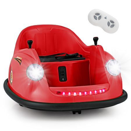 Coche de Choque Eléctrico para Niños Rojo