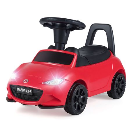 Coche de Empuje para Niños con Diseño Pie en el Suelo y Almacenaje Bajo el Asiento
